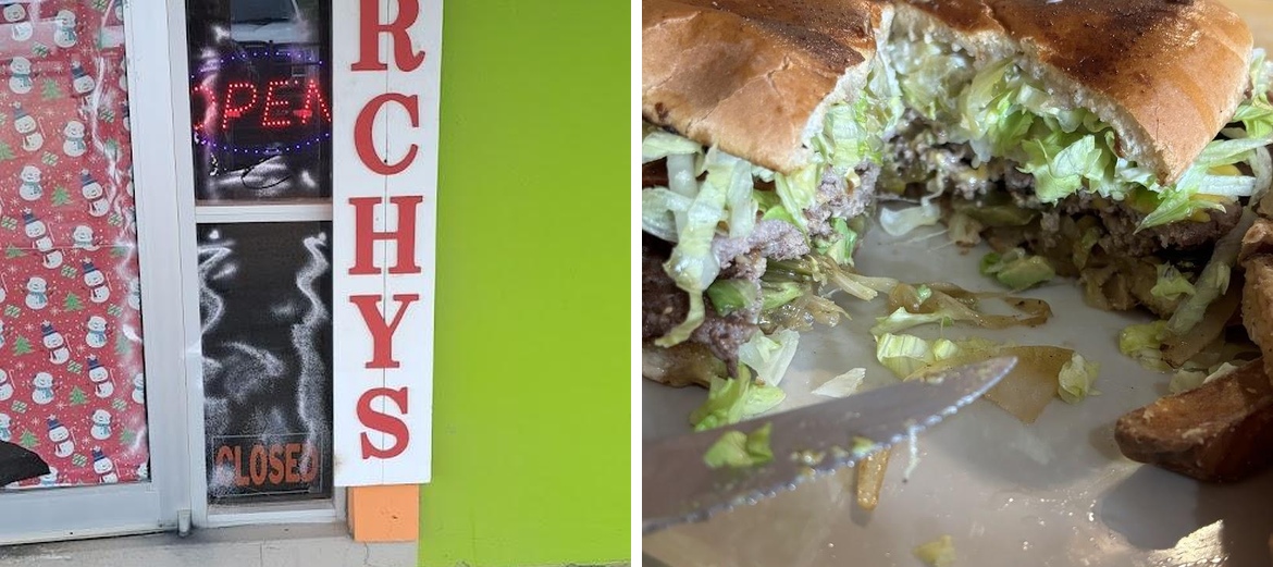 Archy's Homestyle Burgers Menu